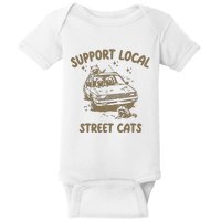 Support Local Street Baby Bodysuit