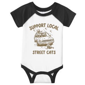 Support Local Street Infant Baby Jersey Bodysuit