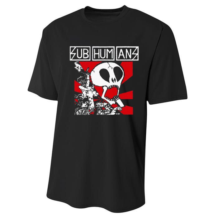 S.U.B.H.U.M.A.N.S Logos Performance Sprint T-Shirt