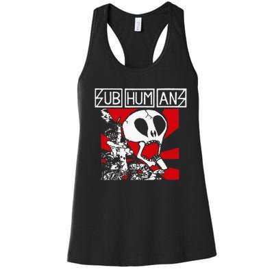 S.U.B.H.U.M.A.N.S Logos Women's Racerback Tank