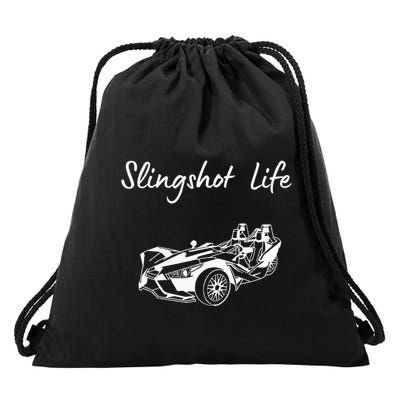 Slingshot Life Drawstring Bag