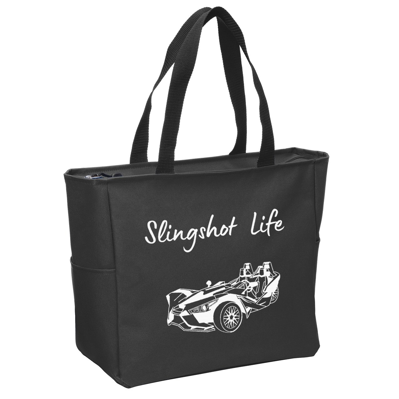 Slingshot Life Zip Tote Bag