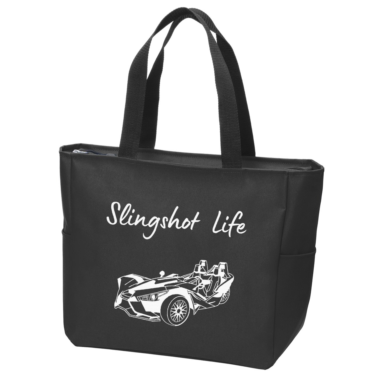 Slingshot Life Zip Tote Bag