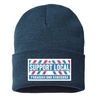 Support Local Sustainable Knit Beanie