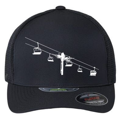 Ski Lift Flexfit Unipanel Trucker Cap