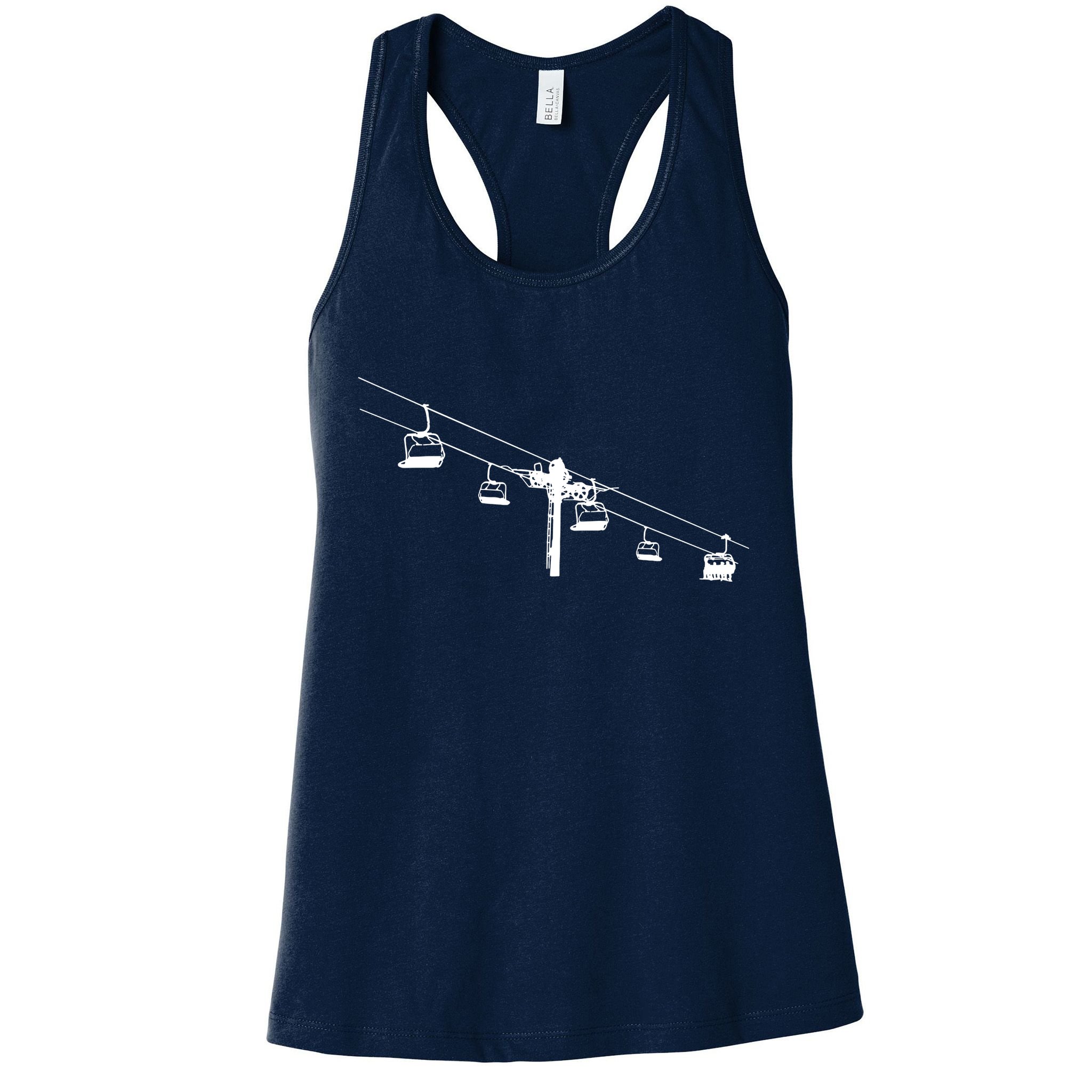 Ski Lift Womens Tank Top