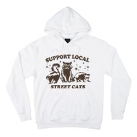 Support Local Street Vintage Graphic Hoodie