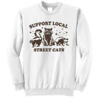 Support Local Street Vintage Graphic Sweatshirt