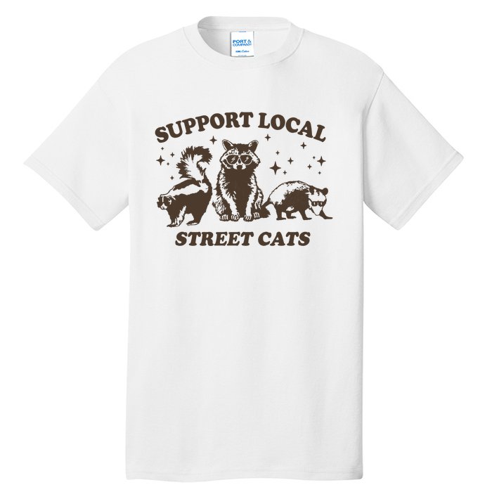 Support Local Street Vintage Graphic Tall T-Shirt