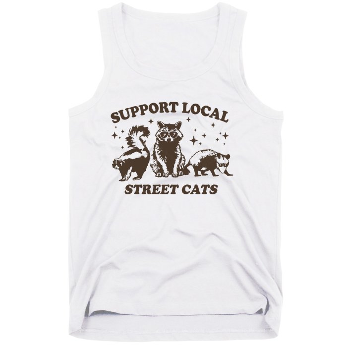 Support Local Street Vintage Graphic Tank Top