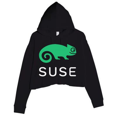 Suse Linux Softwaredefined Networking And Virtualization Crop Fleece Hoodie