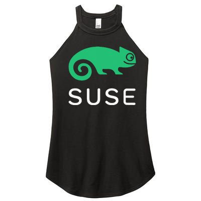 Suse Linux Softwaredefined Networking And Virtualization Women’s Perfect Tri Rocker Tank