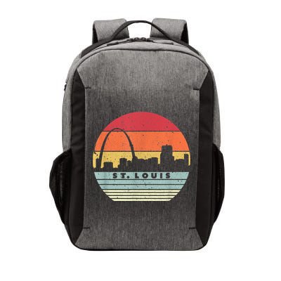 St. Louis Souvenir Shirt. Retro Style USA Skyline Vector Backpack