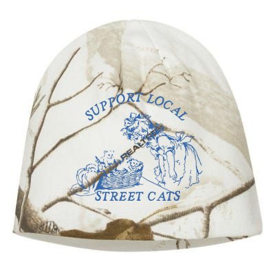 Support Local Street Vintage Graphic Kati - Camo Knit Beanie