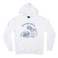 Support Local Street Vintage Graphic Hoodie