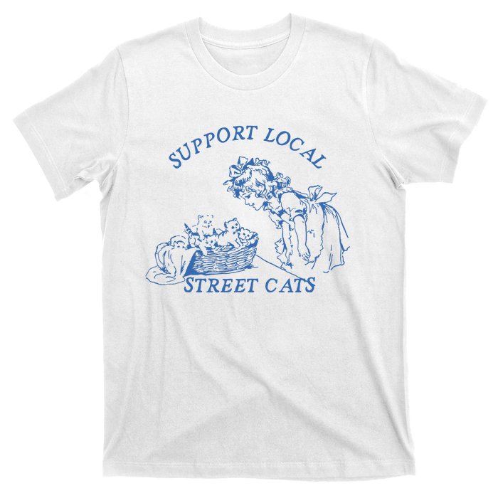 Support Local Street Vintage Graphic T-Shirt