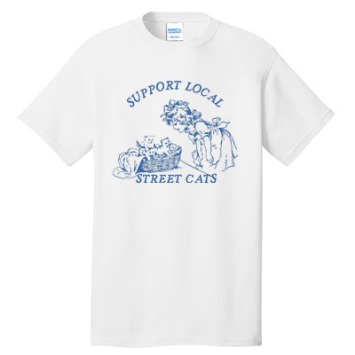 Support Local Street Vintage Graphic Tall T-Shirt