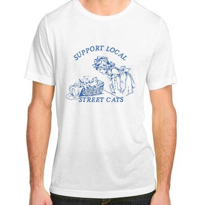 Support Local Street Vintage Graphic Adult ChromaSoft Performance T-Shirt