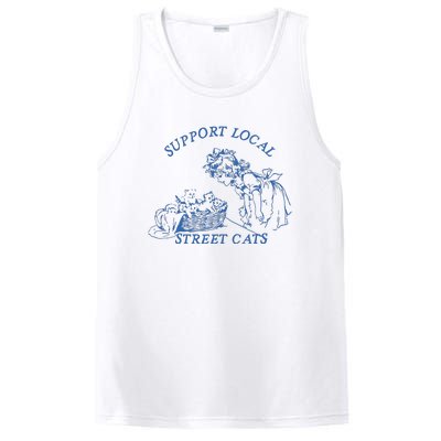 Support Local Street Vintage Graphic PosiCharge Competitor Tank