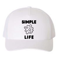 Simple Life Yupoong Adult 5-Panel Trucker Hat