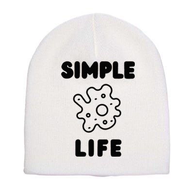 Simple Life Short Acrylic Beanie