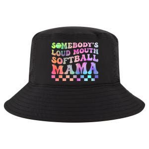 Somebody's Loudmouth Softball Mama Funny Mother's Day Cool Comfort Performance Bucket Hat