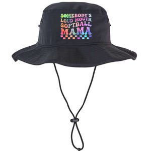 Somebody's Loudmouth Softball Mama Funny Mother's Day Legacy Cool Fit Booney Bucket Hat