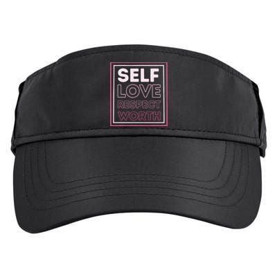 Self Love Self Respect Self Worth Empowerment Confidence Adult Drive Performance Visor