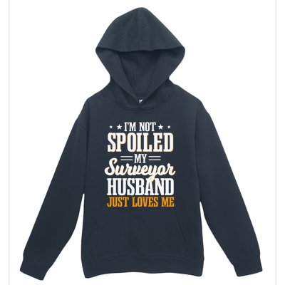 Surveyor Land Surveying Spoiled Wife Cartographer Valuer Urban Pullover Hoodie