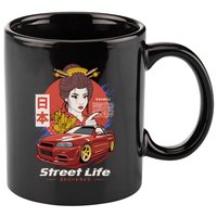 Street Life 11oz C Handle Ceramic Mug