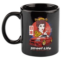 Street Life 11oz C Handle Ceramic Mug