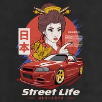 Street Life 11oz C Handle Ceramic Mug