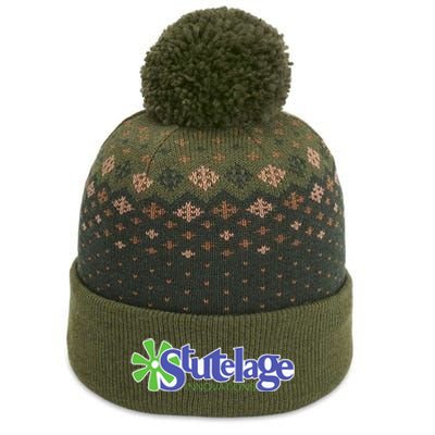 Stutelage Large The Baniff Cuffed Pom Beanie