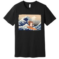 Squirrel Lover Squirrel Art Funny Surf Funny Squirrel Premium T-Shirt