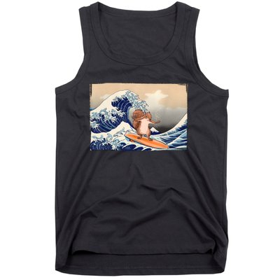 Squirrel Lover Squirrel Art Funny Surf Funny Squirrel Tank Top