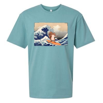 Squirrel Lover Squirrel Art Funny Surf Funny Squirrel Sueded Cloud Jersey T-Shirt