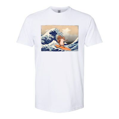 Squirrel Lover Squirrel Art Funny Surf Funny Squirrel Softstyle CVC T-Shirt