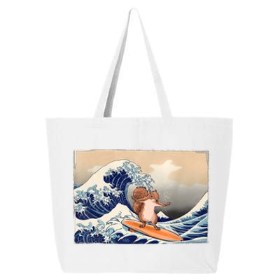 Squirrel Lover Squirrel Art Funny Surf Funny Squirrel 25L Jumbo Tote