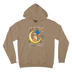 Sloth Love Someone With Puzzle Cool Autism Awareness Gift Hoodie