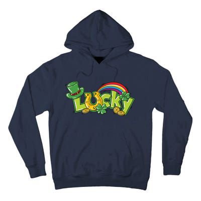 Shamrock Lucky St Patricks Day Cute Tall Hoodie