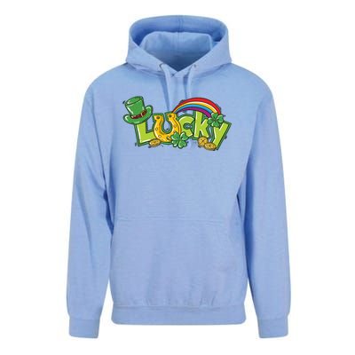 Shamrock Lucky St Patricks Day Cute Unisex Surf Hoodie