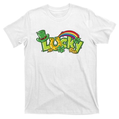 Shamrock Lucky St Patricks Day Cute T-Shirt