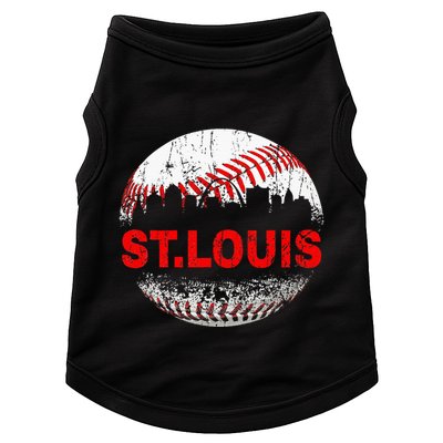 St. Louis Souvenir Baseball City Downtown I Love St. Louis Doggie Tank