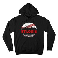 St. Louis Souvenir Baseball City Downtown I Love St. Louis Hoodie