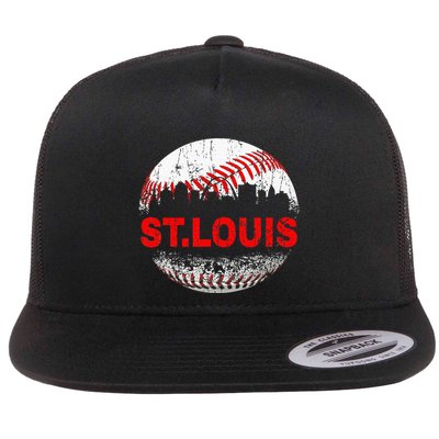 St. Louis Souvenir Baseball City Downtown I Love St. Louis Flatbill Hat