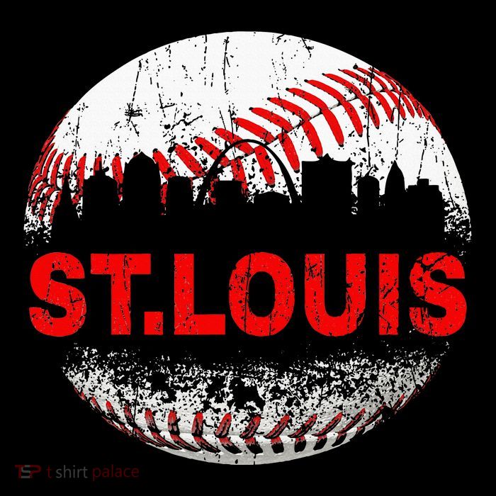 St. Louis Souvenir Baseball City Downtown I Love St. Louis Premium T-Shirt
