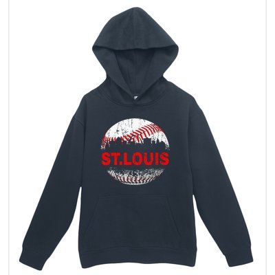 St. Louis Souvenir Baseball City Downtown I Love St. Louis Urban Pullover Hoodie