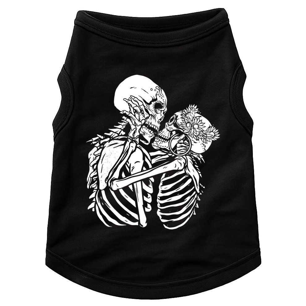 Skeleton Lovers Doggie Tank