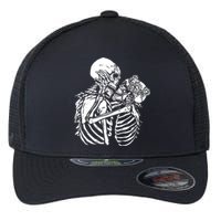 Skeleton Lovers Flexfit Unipanel Trucker Cap