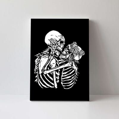 Skeleton Lovers Canvas